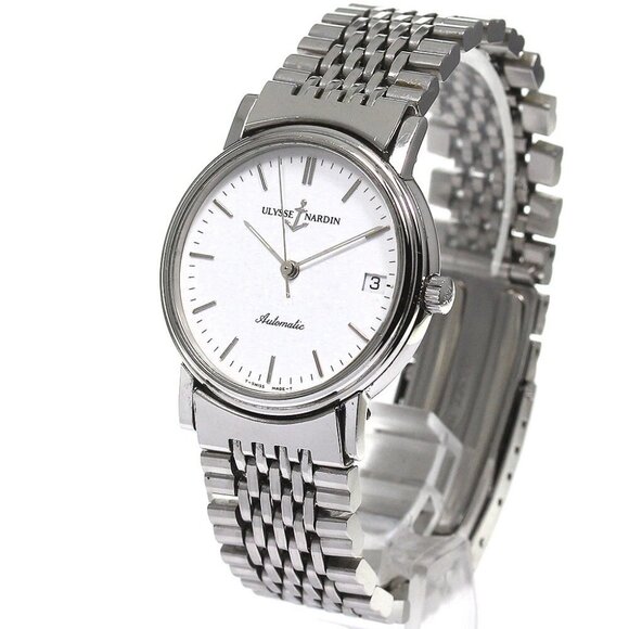 Ulysse Nardin San sheer 135-22 Date White Dial Automatic Men's Watch - Picture 1 of 11